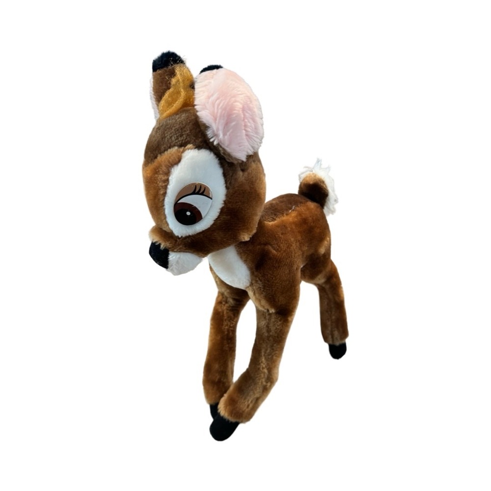 Vintage Disney Bambi Plush Poseable Stuffed‎ Animal Disneyland Walt Disney World
